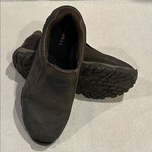 Merrell Men's Dark Brown Slip-On Loafers 11